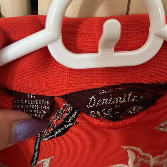 Vintage Polyester embroidered suit - Picture 11 of 12